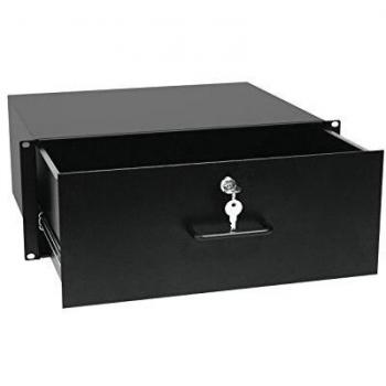 Omnitronic 30100954 - Cajón Rack con Cerradura 4U