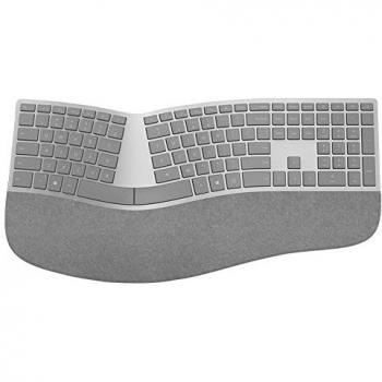 Teclado Ergonómico Inalámbrico Bluetooth 4.0 Surface Gris Comercial Alcantara