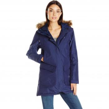 Helly Hansen W Coastline 2 - Parka para mujer, color azul, talla L
