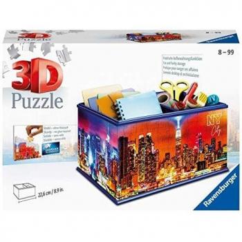 Puzzle 3D Ravensburger Skyline con Caja de Almacenamiento - 216 Piezas