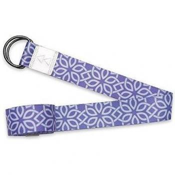 Correa de Yoga Dibujosa. Correa de Yoga extra larga, lujosa, con impresion écologico diseñada para que ames cada aspecto de su hermosa practica.
