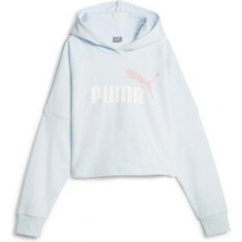 Puma Sudadera ESS Logo Cropped G Azul