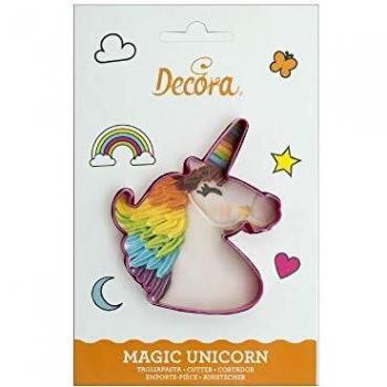 Decora 0255078 Cortador EN PLÁSTICO Unicornio