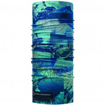 Buff Antartic National Geographic Tubular, Unisex Adulto, Azul