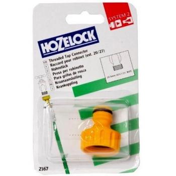 Hozelock - Adaptador para grifos sin rosca de 3/4''