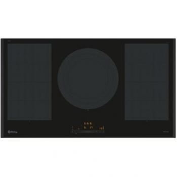 Placa de Inducción Balay 90 cm Negro, Sin Marco, 3 Zonas Flex, Zona de 32 cm, 11 Niveles, Función Sprint - Modelo 3EB999LH