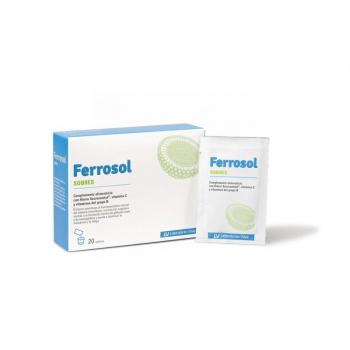 Ferrosol Sobres 20 - Suplemento para combatir el estrés y la ansiedad