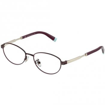 Tiffany & Co. TF1144TD Asian Fit 6015 Armazones Gafas Recetadas para Mujer Borgoña