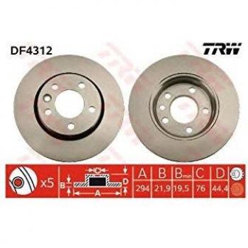 TRW Automotive AfterMarket DF4312 TRW, negro
