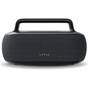 Altavoz Bluetooth Veho MZ-7, 40W, Inalámbrico, Negro, 24h de batería