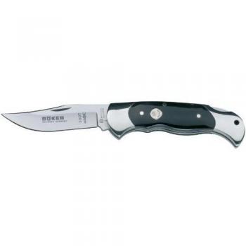 Böker Scout Buffalo Folding Knife - N690 Steel, Buffalo Horn Handle