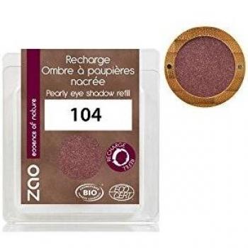 Zao Recarga De Sombra De Ojos Nacarada 3 Gr 104 Grenat