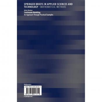 Continuum Modeling: An Approach Through Practical Examples