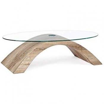 Mesa de centro Kenya 110x60 Ovalada Bizzotto