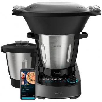 Robot de Cocina Cecotec Mambo 11090 Habana Multifunción, 1600W, Capacidad 3.3L, 37 Funciones, Control WiFi, Acabado en Acero Inoxidable