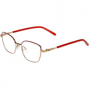 United Colors of Benetton 4007 287 Women's Eyeglasses Gold Size 47 (Frame Only) - Blue Light Block Available