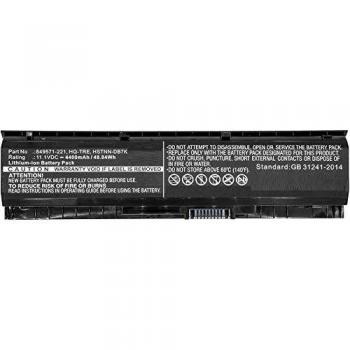 Batería portátil Coreparts 11.1V 4400mAh 49Wh para HP