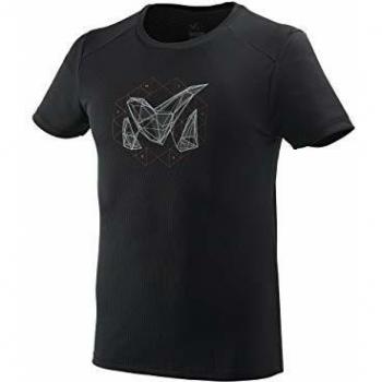 Millet M Logo 2 TS SS Camiseta, Hombre, Black-Noir, L