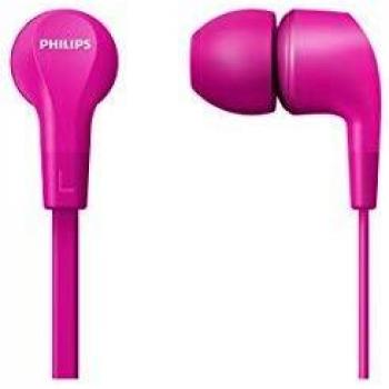 Philips Auriculares Intrauditivos E1105PK/00 con Mando a Distancia Integrado en el Cable