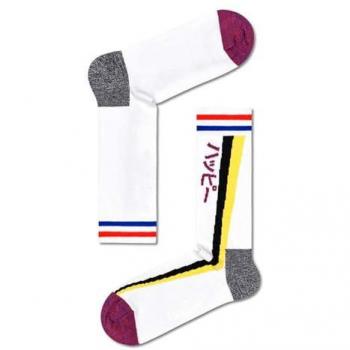 Calcetines Crew Rayas Shooting Talla 36-46 - Suave Tejido, Multicolor, Unisex Adulto