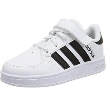 adidas BREAKNET C, Zapatillas de Tenis, FTWBLA/NEGBÁS/FTWBLA, 35 EU