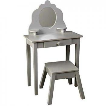 Medium KidKraft Vanity Table & Stool Set