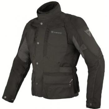 Dainese D-Stormer D-Dry Chaqueta de Moto, Negro/Gris Oscuro, 56