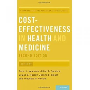 Cost-Effectiveness in Health and Medicine