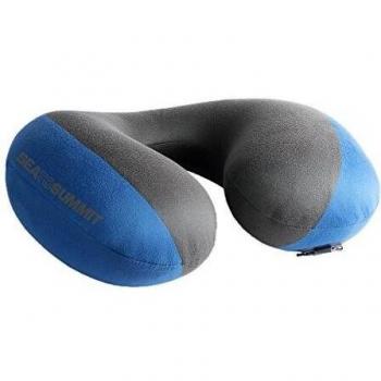 Sea to Summit Aeros Premium Pillow Traveller Almohada Montañismo, Alpinismo y Trekking, Adultos Unisex, Blue/Grey, Talla Única