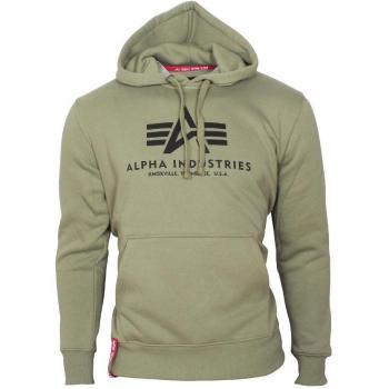 Alpha Industries Men's Basic Olive Hoodie