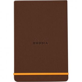 Webnotepad A5 - Rhodiarama - Líneas horizontales Bronze