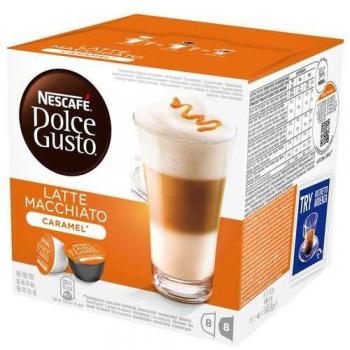Cápsulas Nescafé Dolce Gusto Latte Macchiato Caramel - Pack de 16