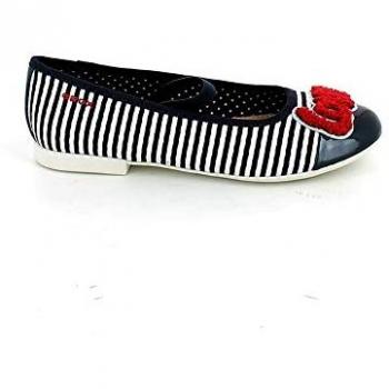 Geox JR Plie' B, Bailarinas Niños, Azul