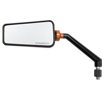 Retrovisor Universal Stage6 F1 Izquierdo M8 Negro