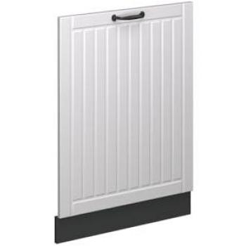 Panel Frontal para Lavavajillas Fame-Line, Blanco Casa de Campo/Antracita, 60 cm sin Encimera