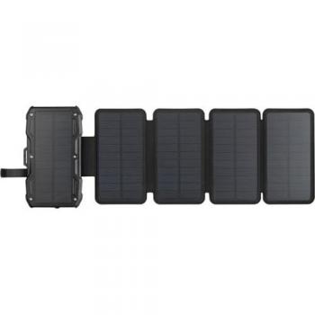 Batería Externa Solar Sandberg de 5 Paneles 10000 mAh, 20 W, 37 Wh