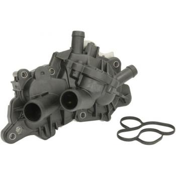 Bomba de agua HEPU P685 XT Professional con módulo gestión térmica, sin taladro para sensor mecánico, cubierta plástico, compatible con Volkswagen Golf 7