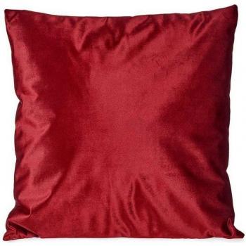 Cojín de Terciopelo Rojo Gift Decor - Poliéster 45 x 13 x 45 cm - Aire de Originalidad