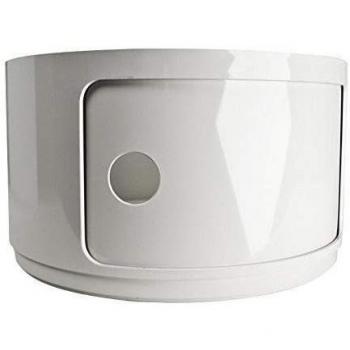 Kartell Componibili - Pila recipiente, Elemento H. 23.5, Blanco