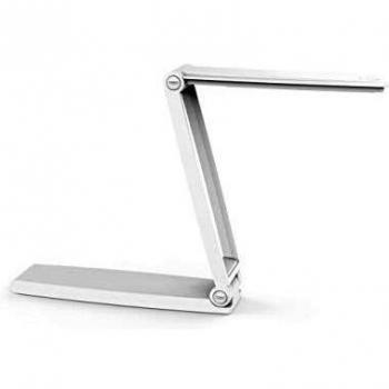 Lámpara de mesa LED recargable MAULzed blanca con 10 LEDs cálidos regulables