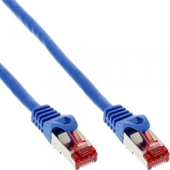 InLine® Patch cord, InLine®, S-STP/PiMF, Cat. 6, blue, 3m