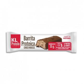 Barrita Proteica Sabor Choco Mousse KL PROTEIN - Caja de 20 Unidades