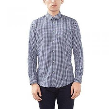 ESPRIT Collection 106EO2F020, Camisa Hombre, Azul