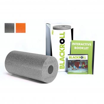 Blackroll Pro High-Density Foam Massage Roller - Grey