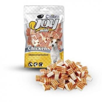 Calibra Snack Joy Mini de Pollo y Bacalao en Sandwich para Perros 70