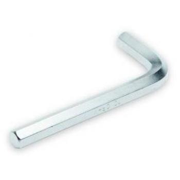 LLAVE ALLEN HEXAGONAL CORTA CROMADA 5MM