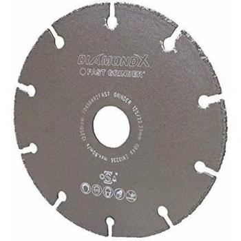 DISCO DE CORTE DE DIAMANTE PARA DESBASTE PARA AMOLADORA DIAMOND X-PER METALES
