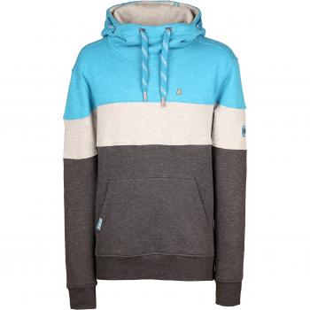Alife and Kickin King Sudadera con Capucha Gris/Azul L