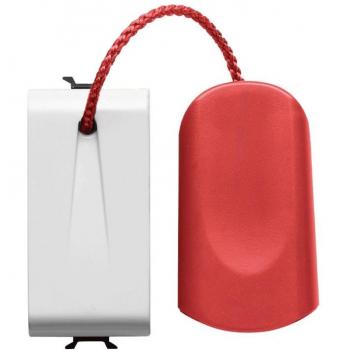 Pulsante a tirante Gewiss 1M 1P NA 16A Blanco GW10136
