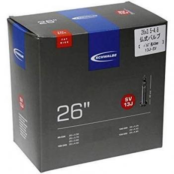 Schwalbe Cámara 26 x 3.50-4.80, válvula Presta